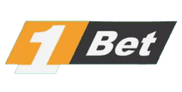 Logo with a large white number "1" on an orange background next to the word "Bet" in white text on a dark gray background.